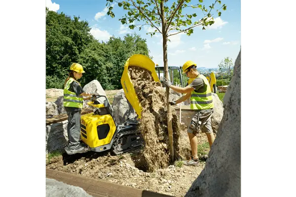 DT10 Tracked Dumper - Diesel - Swivel-Tip Skip